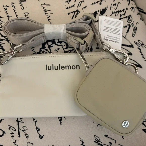 LULULEMON DUAL POUCH SLING
RAW LINEN/BONE - Picture 6 of 14